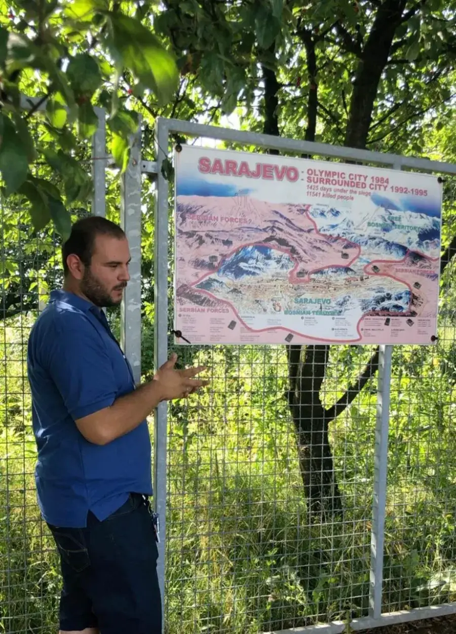 Siege of Sarajevo Map
